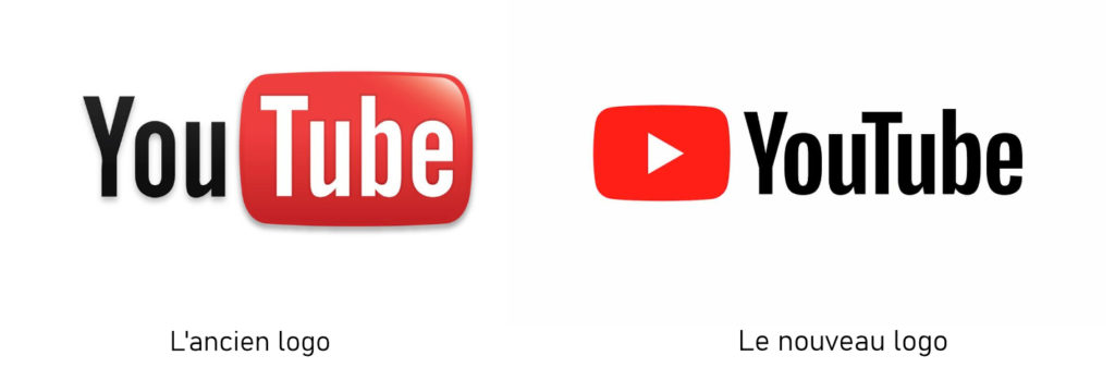 Les logos de YouTube. // Source : YouTube