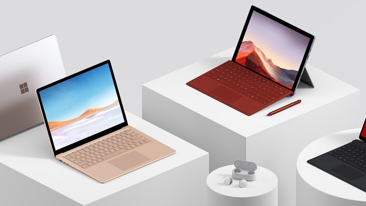 Line-up Microsoft Surface 2019 // Source : Microsoft