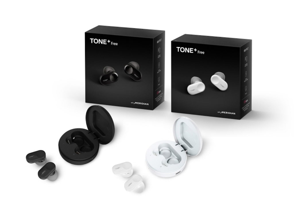 Écouteurs LG Tone+ Free // Source : LG Écouteurs LG Tone+ Free // Source : LG