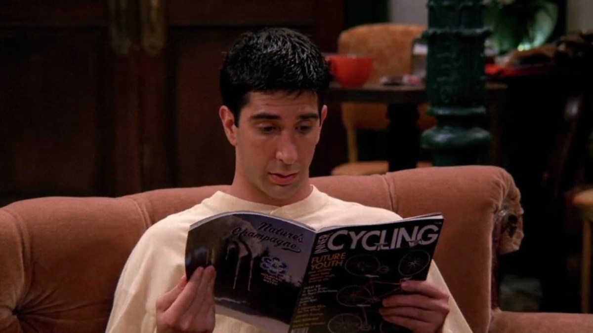 Extrait de la série Friends. // Source : Capture d'écran Twitter / @Booksintvseries 