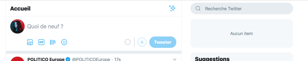 Capture de la partie "twitter trends" qui ne s'affiche pas le 2 octobre Capture de la partie "twitter trends" qui ne s'affiche pas le 2 octobre