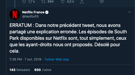 Twitter/Netflix