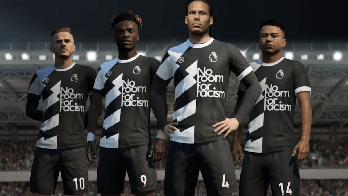 FIFA 20 campagne anti-racisme // Source : EA Sports