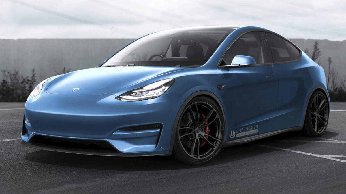 Model Y tuning // Source : Unplugged Performance (via Electrek)