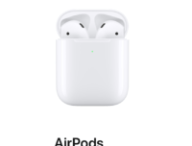 Gamme Apple AirPods // Source : Apple