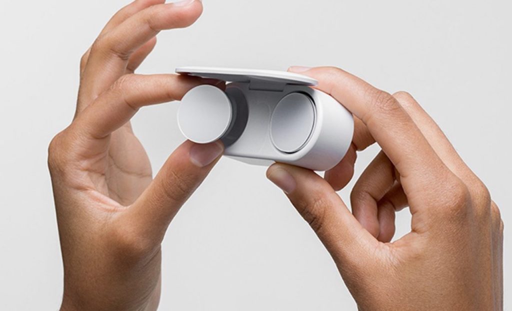 Microsoft Surface Earbuds // Source : Microsoft Microsoft Surface Earbuds // Source : Microsoft