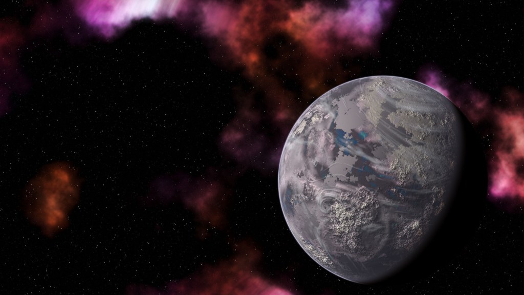 Une planète habitable en orbite autour d'un énorme trou noir pourrait-elle exister ? // Source : Pixels (photo recadrée)
