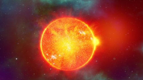 La réaction d'une étoile a été recréée en laboratoire. // Source : Pixabay (photo recadrée)