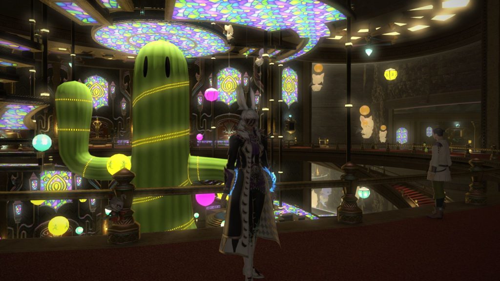 Toutes les mascottes se regroupent dans le monde coloré du Gold Saucer. Toutes les mascottes se regroupent dans le monde coloré du Gold Saucer.