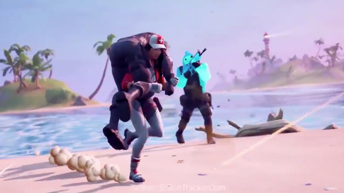 On maintenant peut porter un personnage dans Fortnite // Source : Twitter/Fortnite News