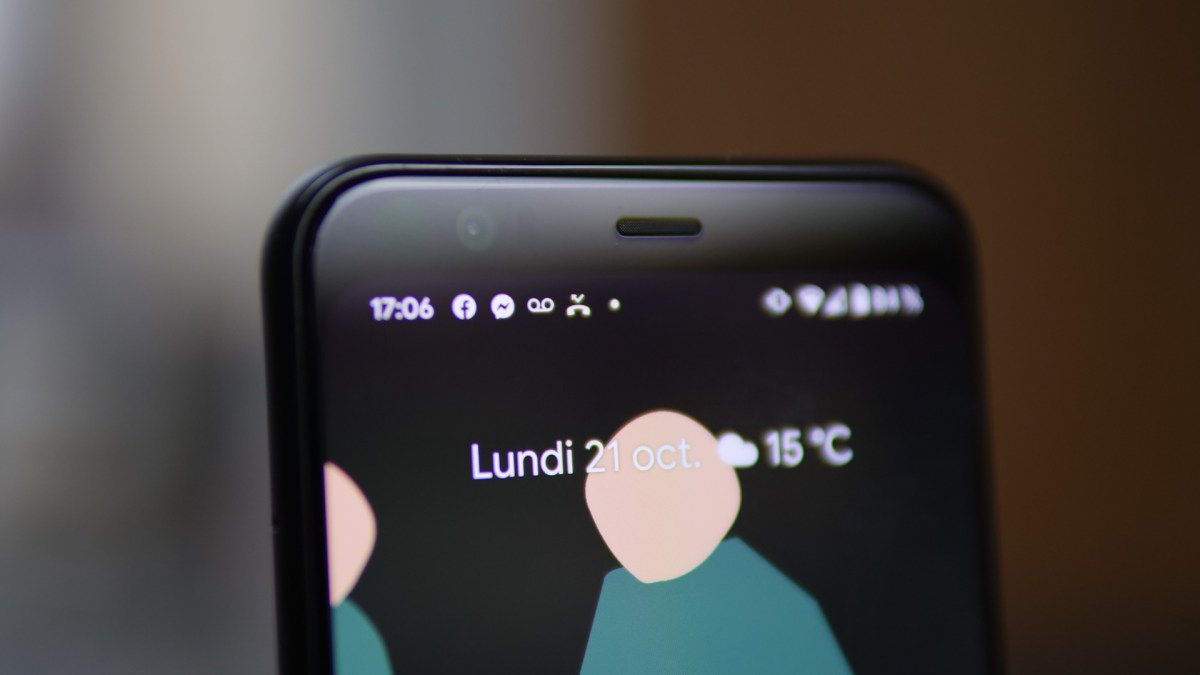 Google Pixel 4 // Source : Louise Audry pour Numerama