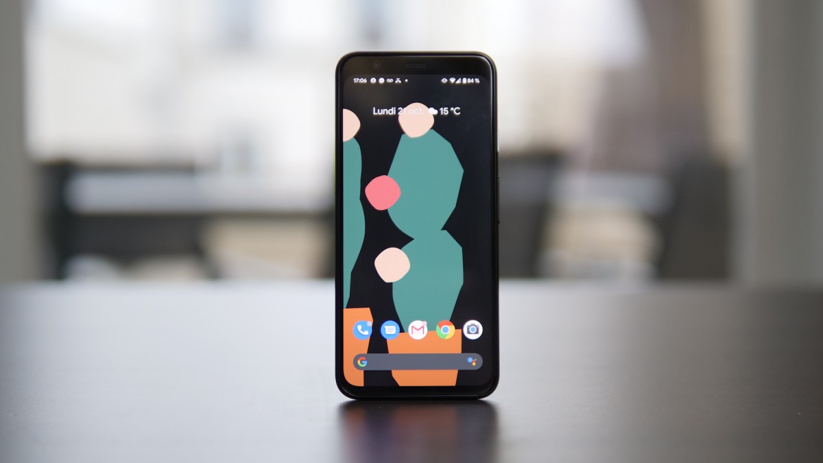 Google Pixel 4 // Source : Louise Audry pour Numerama