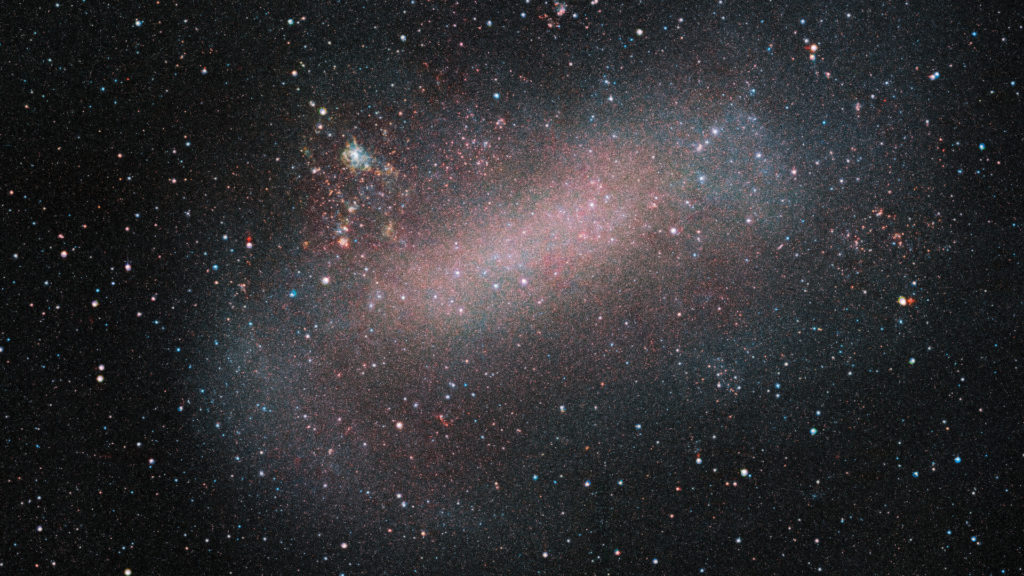 Le Grand Nuage de Magellan. // Source : ESO/VMC Survey (photo recadrée)