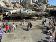 Zone Galaxy’s Edge Star Wars du parc Disney de Californie // Source : Maxime Claudel / Numerama