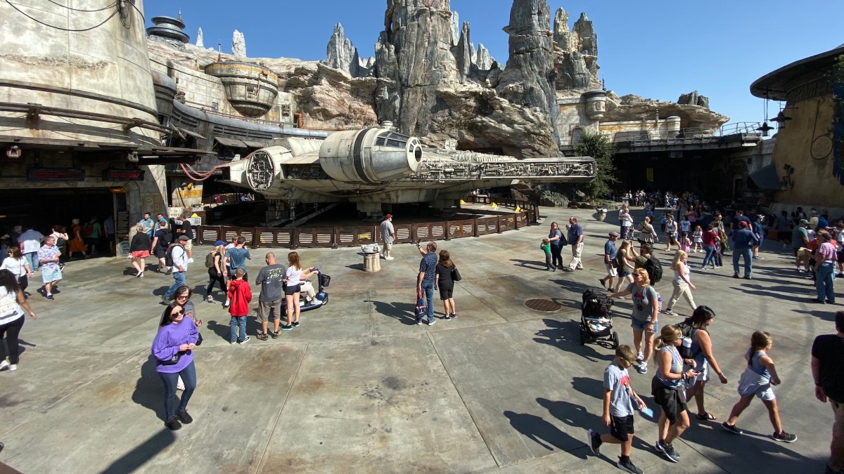 Zone Galaxy’s Edge Star Wars du parc Disney de Californie // Source : Maxime Claudel / Numerama