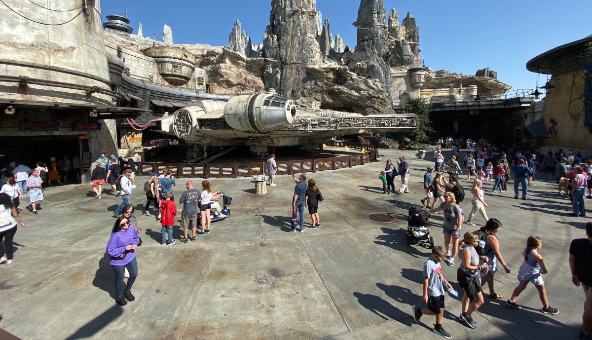 Zone Galaxy’s Edge Star Wars du parc Disney de Californie // Source : Maxime Claudel / Numerama