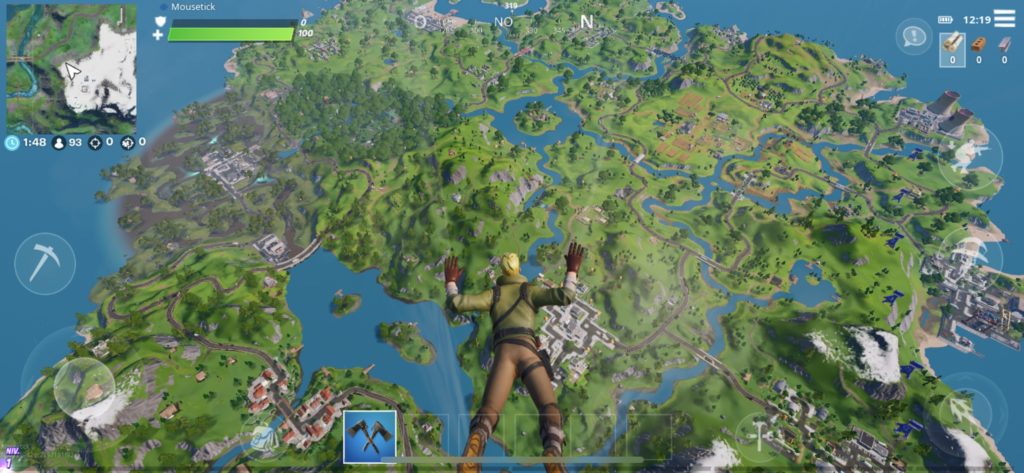 La nouvelle carte de Fortnite, chapitre 2, saison 1 // Source : Capture d'écran Numerama