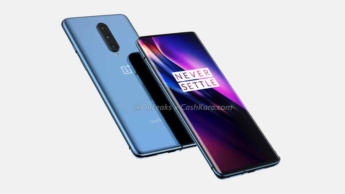 Rendu OnePlus 8 // Source : CashKaro