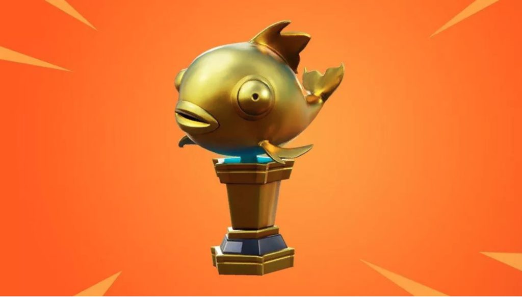 Le Mythic Goldfish dans Fortnite // Source : Epic Games