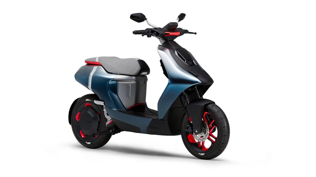 Le projet de scooter 50 électrique E02 // Source : Yamaha