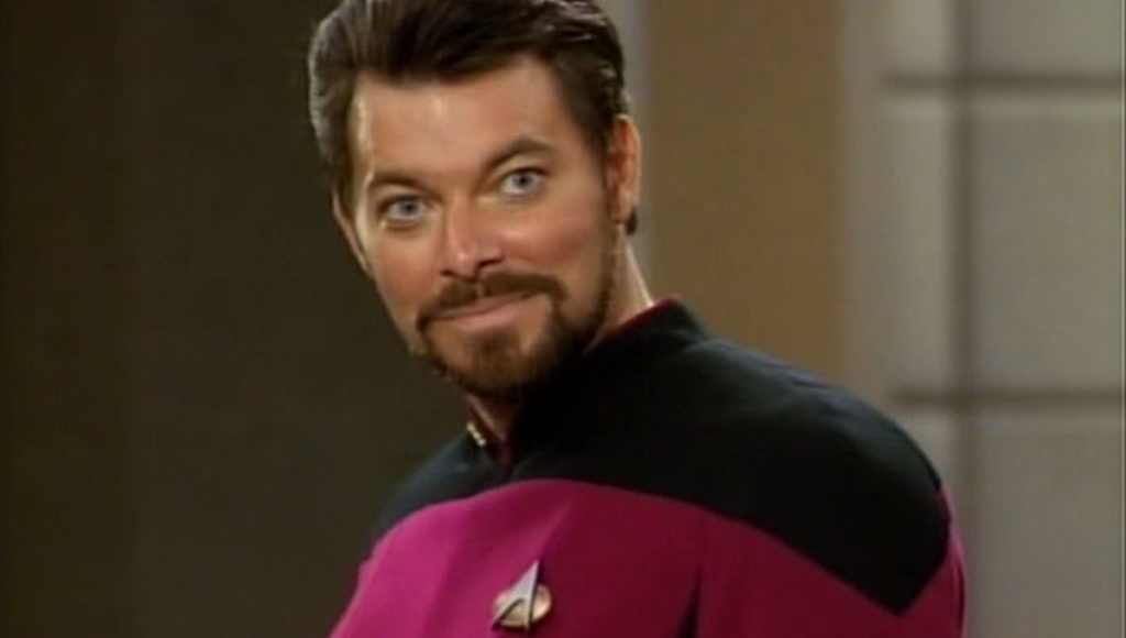 William Riker interprété par Jonathan Frakes. // Source : Paramount