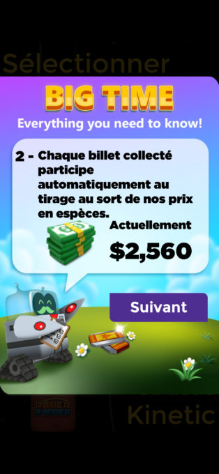 Capture d'écran de l'application Big Time Capture d'écran de l'application Big Time