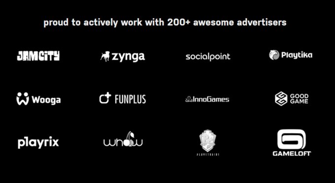 Applike revendique travailler avec près de 200 publicitaires sur son site web Applike revendique travailler avec près de 200 publicitaires sur son site web