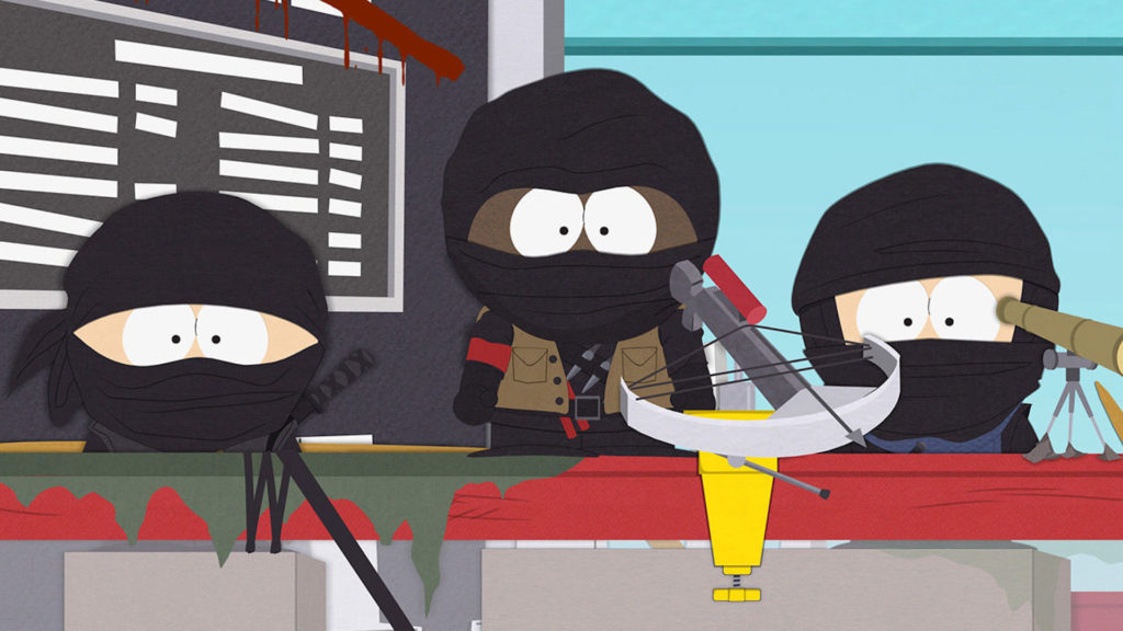 L'épisode "Naughty Ninjas" de South Park  // Source : Comedy Central