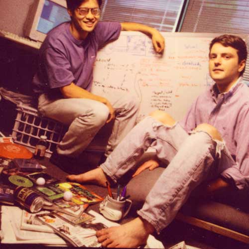 Les fondateurs de Yahoo // Source : Flickr / Yahoo