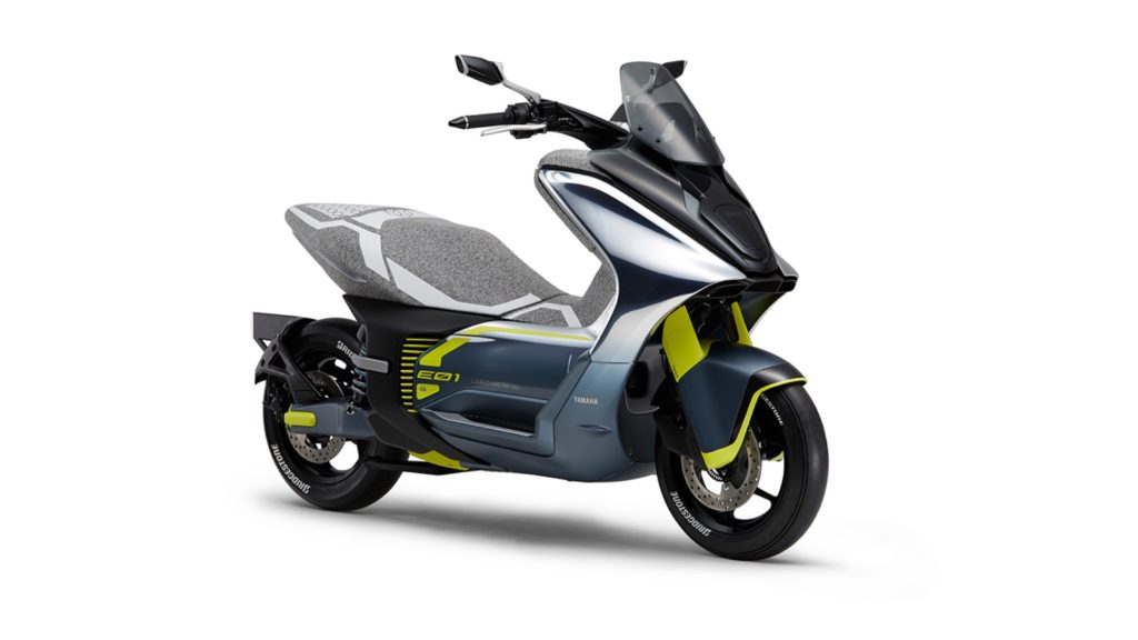 Le projet de scooter 125 électrique E01 // Source : Yamaha