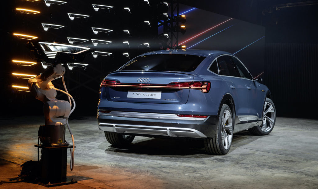 Audi e-tron Sportback // Source : Audi Audi e-tron Sportback // Source : Audi