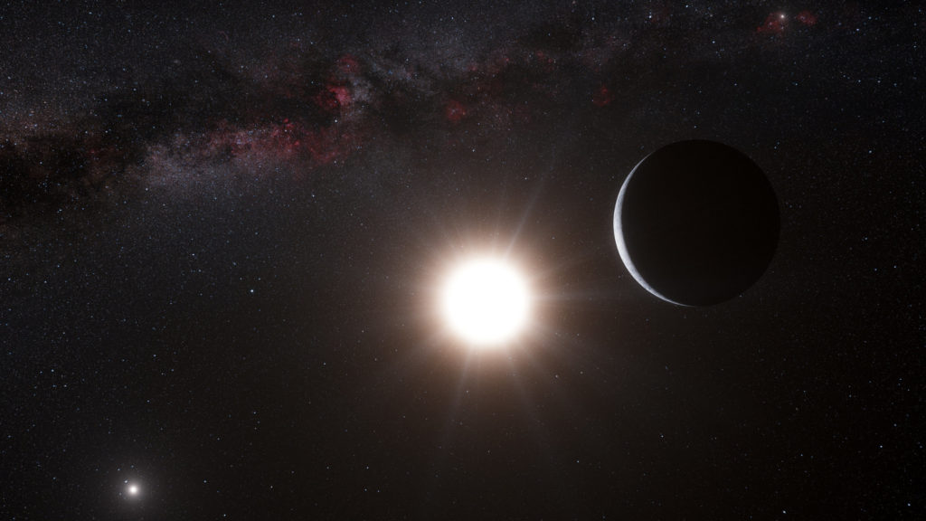 Une manière de mieux cibler les exoplanètes potentiellement habitables ? // Source : ESO/L. Calçada
