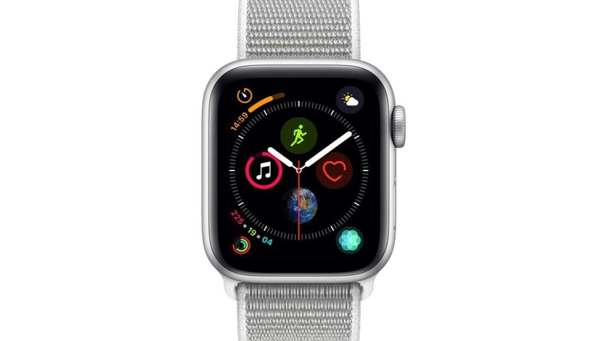 Apple Watch Series 4 argentée 40 mm