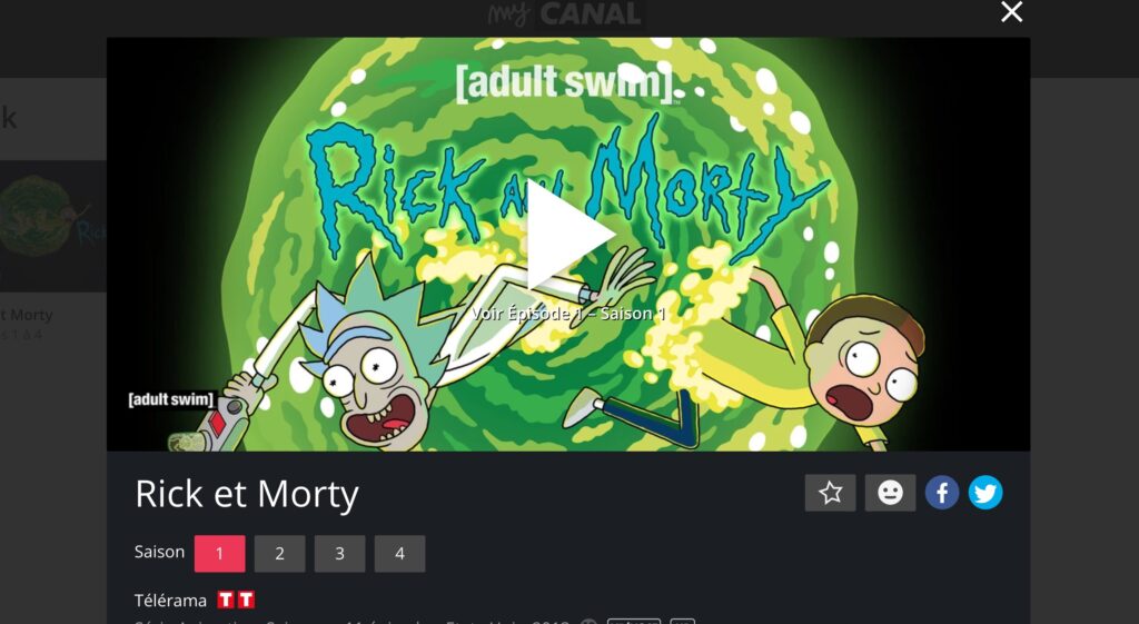 Rick and Morty sur Canal+ Séries Rick and Morty sur Canal+ Séries