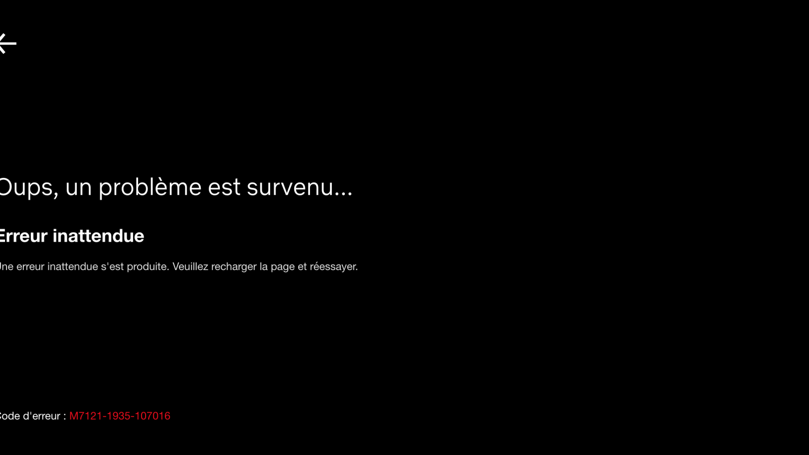 Panne géante sur netflix : impossible de regarder une vidéo sur la plateforme