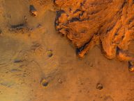 Le cratère Jezero, sur Mars. // Source : Flickr/CC/Kevin Gill