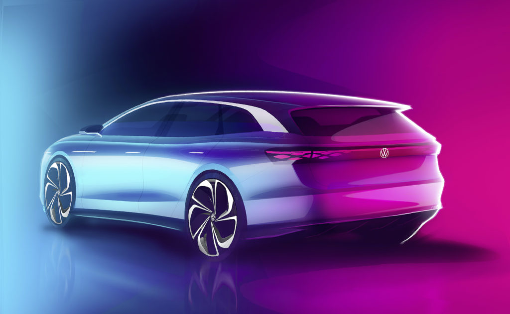 Volkswagen ID. Space Vizzion // Source : Volkswagen Volkswagen ID. Space Vizzion // Source : Volkswagen