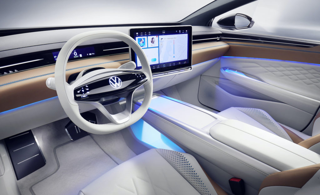 Volkswagen ID. Space Vizzion // Source : Volkswagen Volkswagen ID. Space Vizzion // Source : Volkswagen
