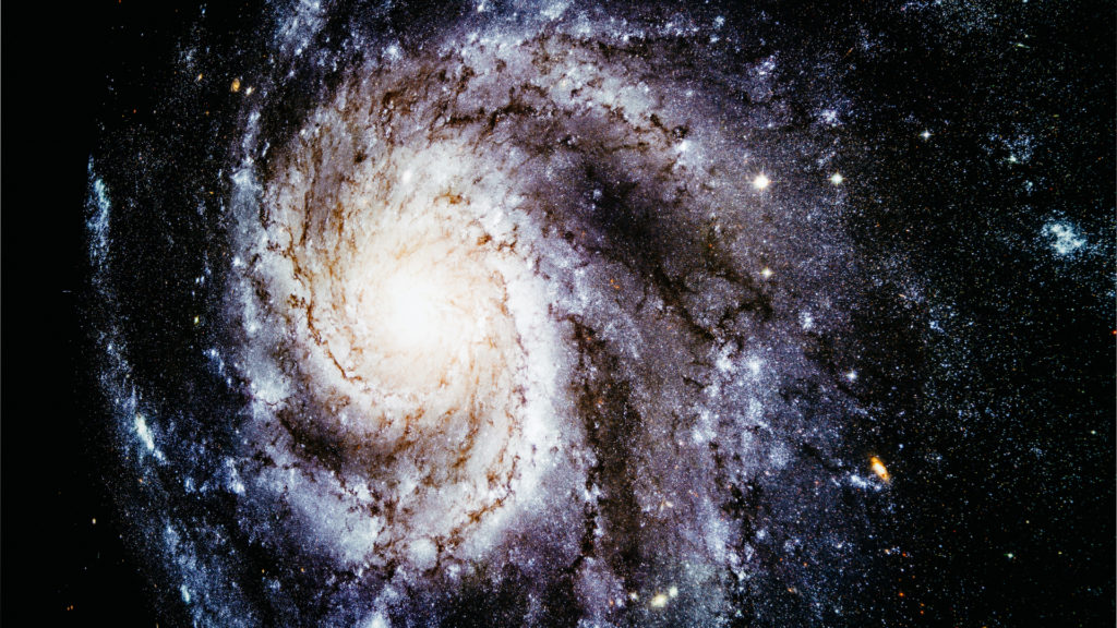 Une galaxie. // Source : Pexels (photo recadrée)