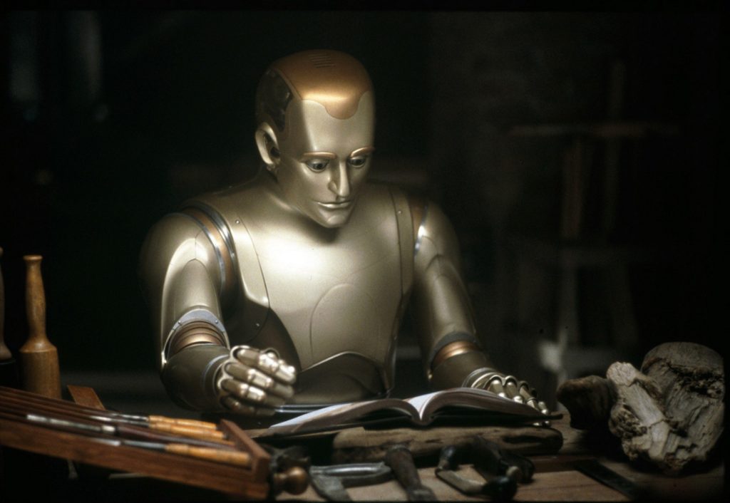 Les robots d'Isaac Asimov (comme ici l'Homme bicentenaire) ont en général parfaitement intégré les lois. // Source : Columbia Pictures