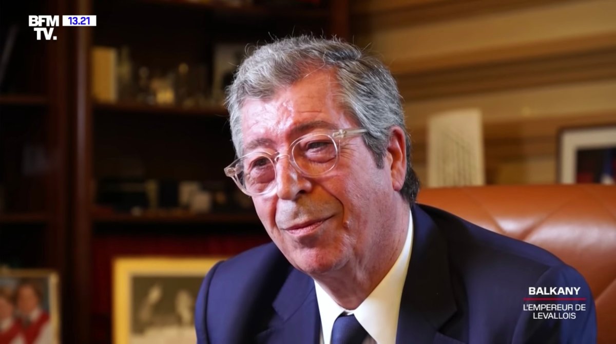 Patrick Balkany // Source : Capture d'écran du documentaire L'empereur de Levallois par BFMTV