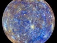 Mercure en fausses couleurs. // Source : Flickr/CC/Nasa Goddard Space Flight Center