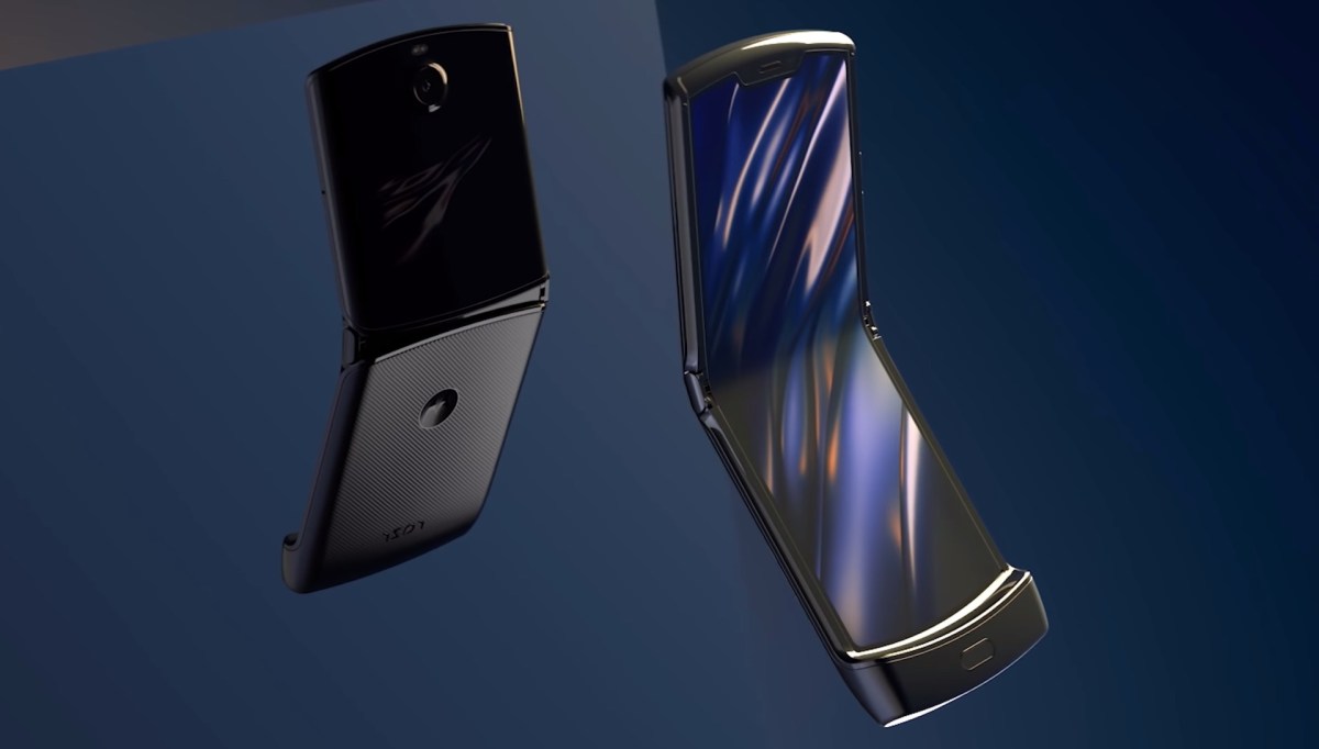 Le nouveau Motorola Razr // Source : YouTube/Motorola