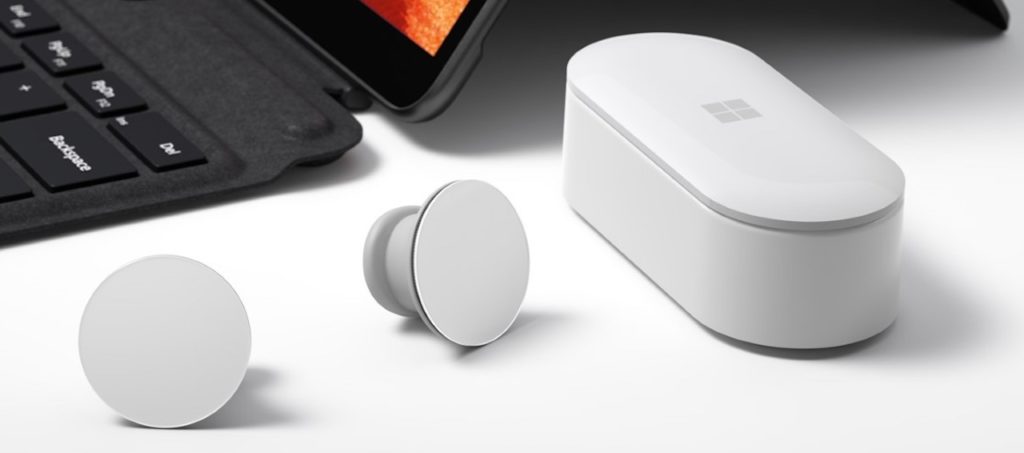 Microsoft Surface Earbuds // Source : Microsoft Microsoft Surface Earbuds // Source : Microsoft