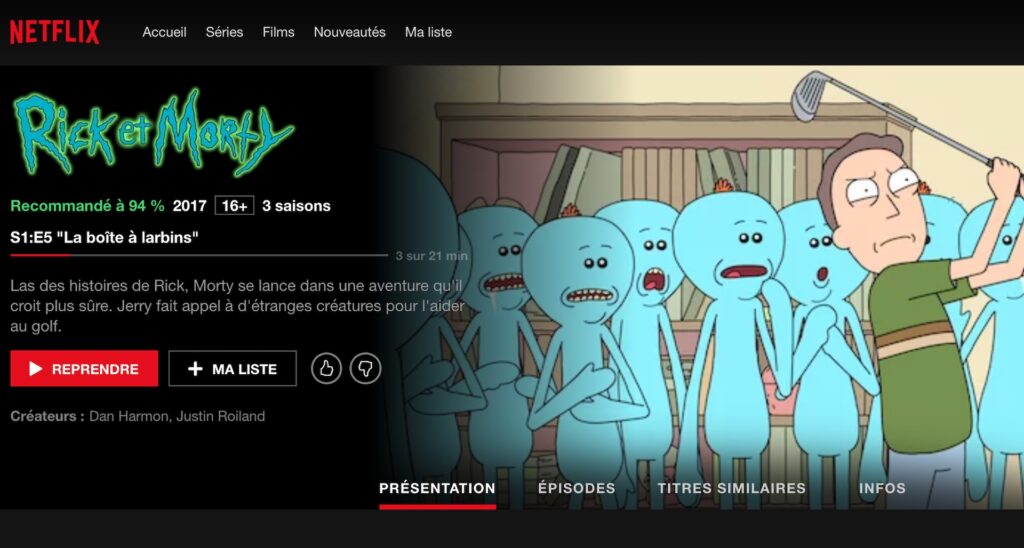 Rick and Morty, trois saisons sur Netflix Rick and Morty, trois saisons sur Netflix