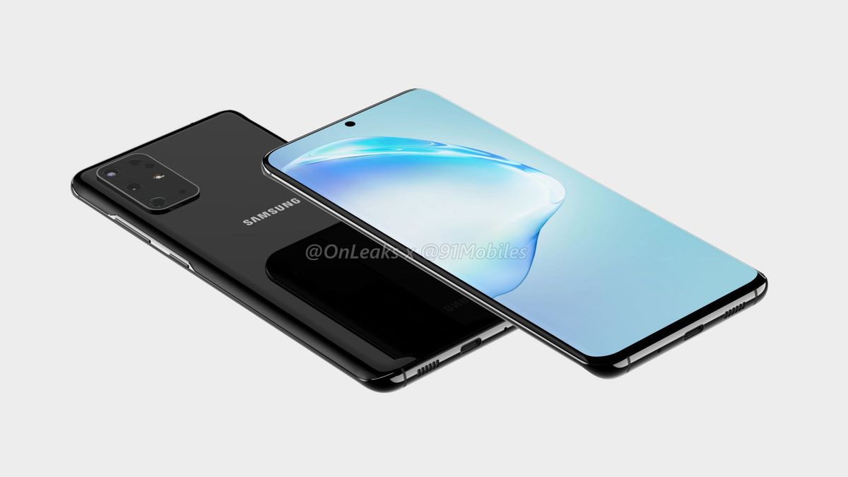 Rendu Samsung Galaxy S11  // Source : 91mobiles