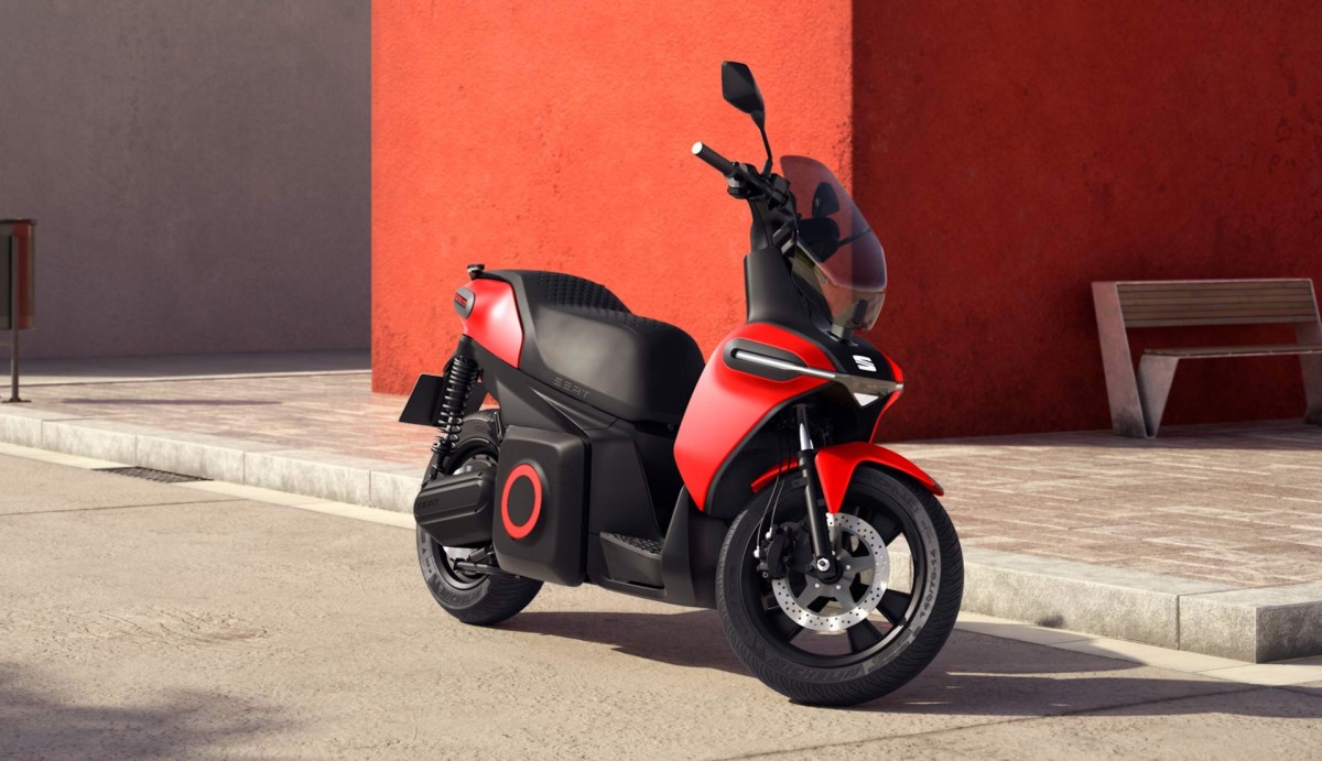 Le concept e-scooter de Seat // Source : Seat