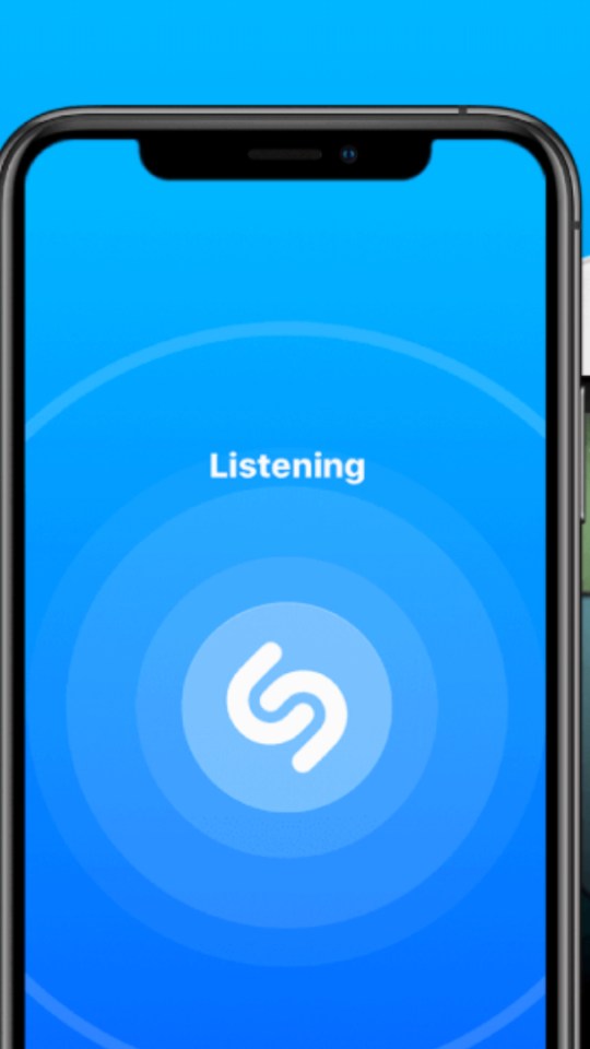 L'application Shazam permet de retrouver le nom des musiques que l'on entend. // Source : Shazam