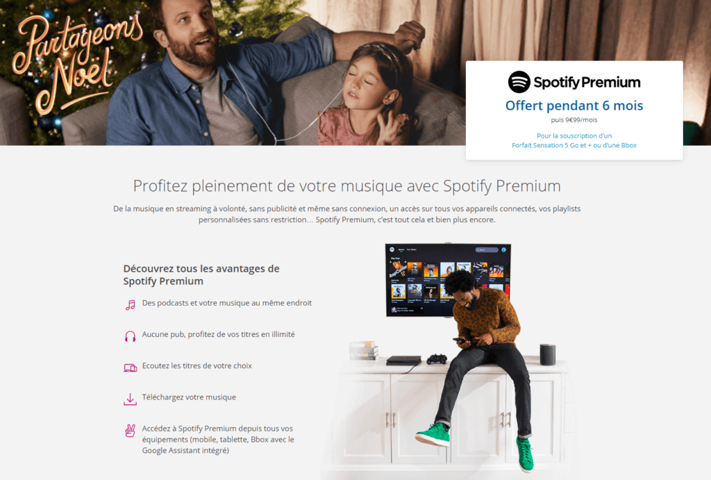 spotify bouygues telecom