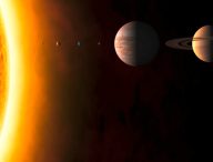 Une représentation du système solaire. // Source : Flickr/CC/Andrew Caw (photo recadrée)